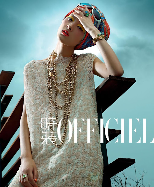 ASIAN MODELS BLOG: Emma Pei in Editorial for L'Officiel China, July 2010
