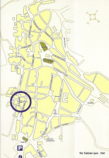 Mapa localizador del Museo de Candelario
