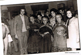 De Fiesta en Candelario Salamanca en los años 70