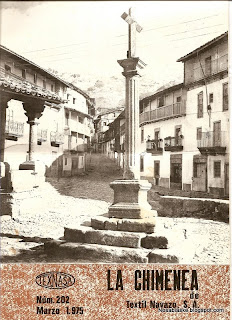 Candelario Salamanca en la portada del La Chimenea del Navazo