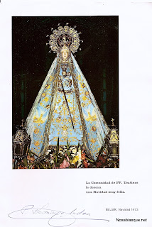 Imagen de la Virgen del Castañar patrona de Bejar y su comarca