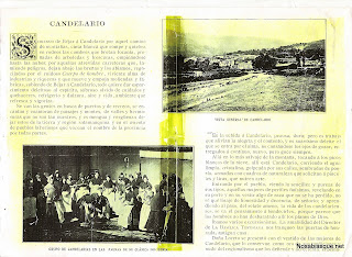Candelario, articulo de finales del siglo XVIII