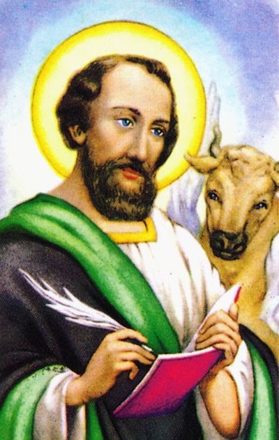 Waltzing Matilda: St. Luke Coloring Page