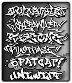 Design Art Graffiti Alphabet