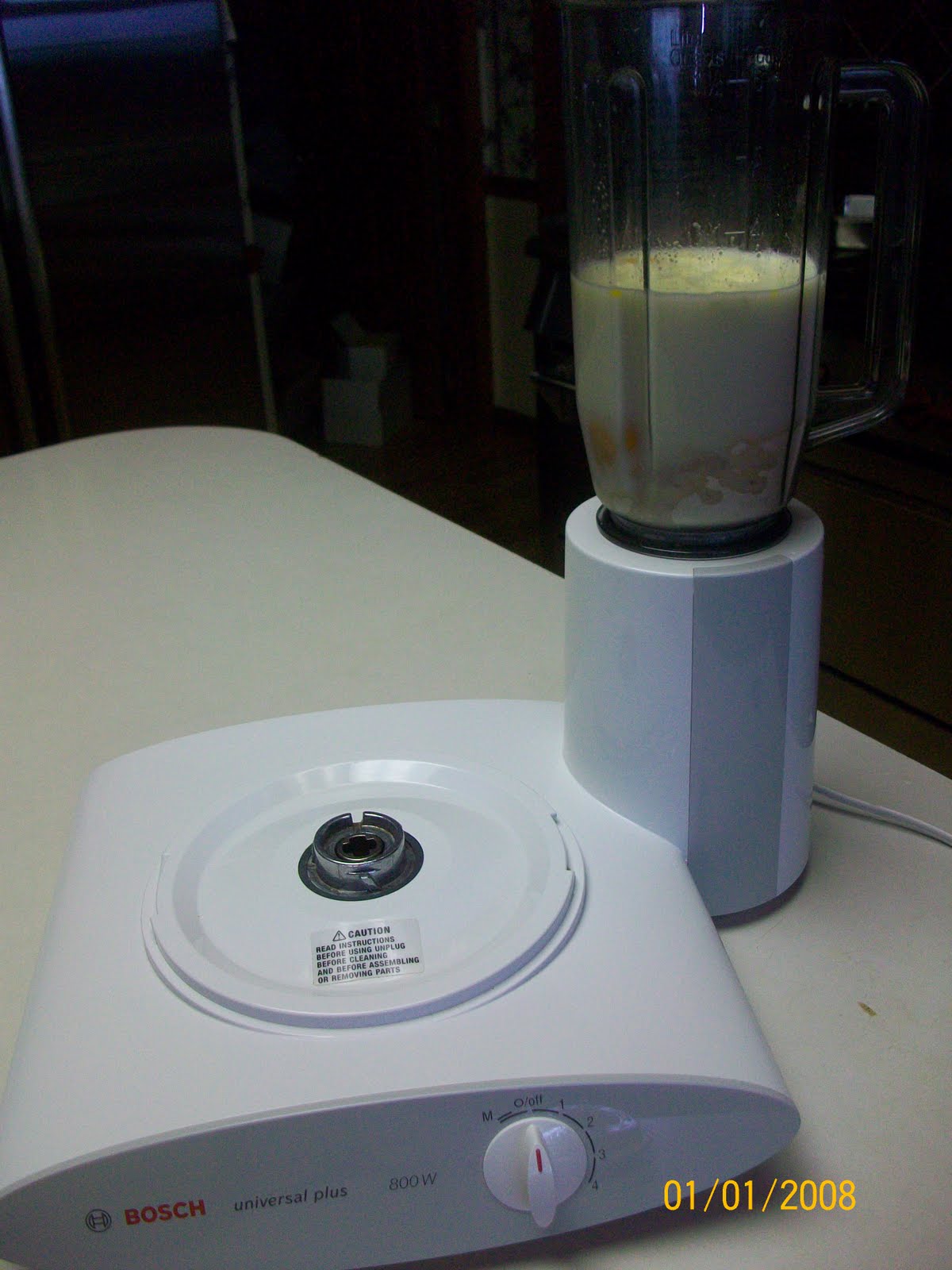 Paula's Bread 'Bosch Blender Quiche'