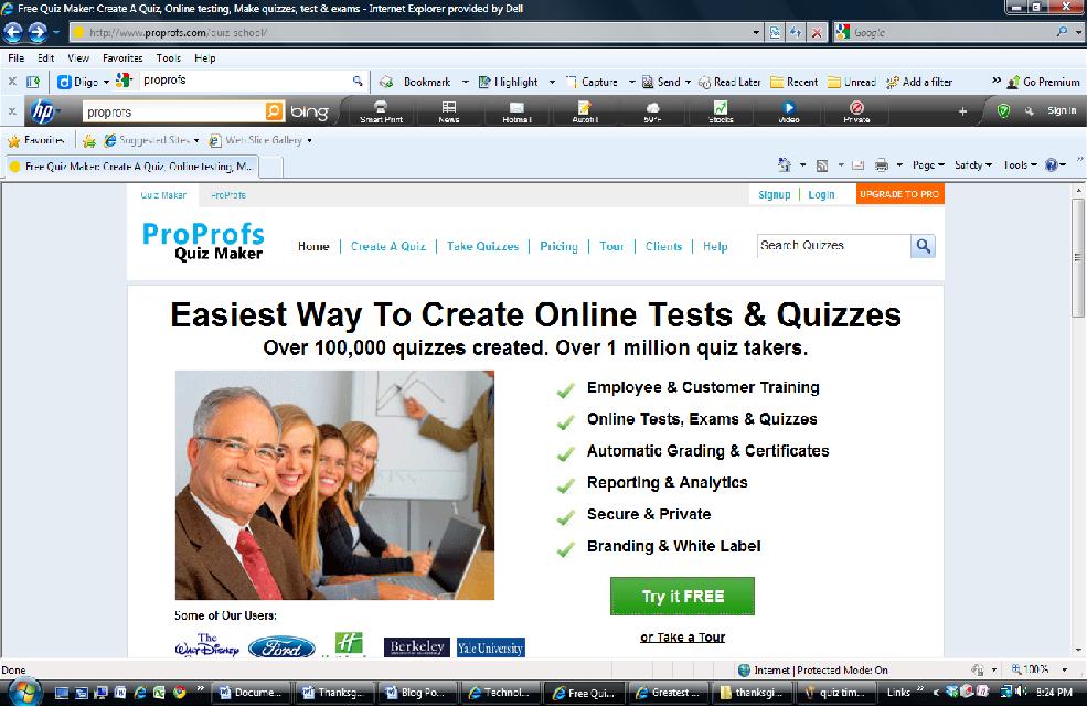 Learning...Expanding My Horizons Make Your Own Online Quiz