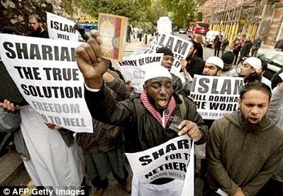 Islam demo, London