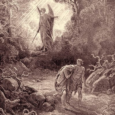Cast Out From Eden, by Gustav Doré