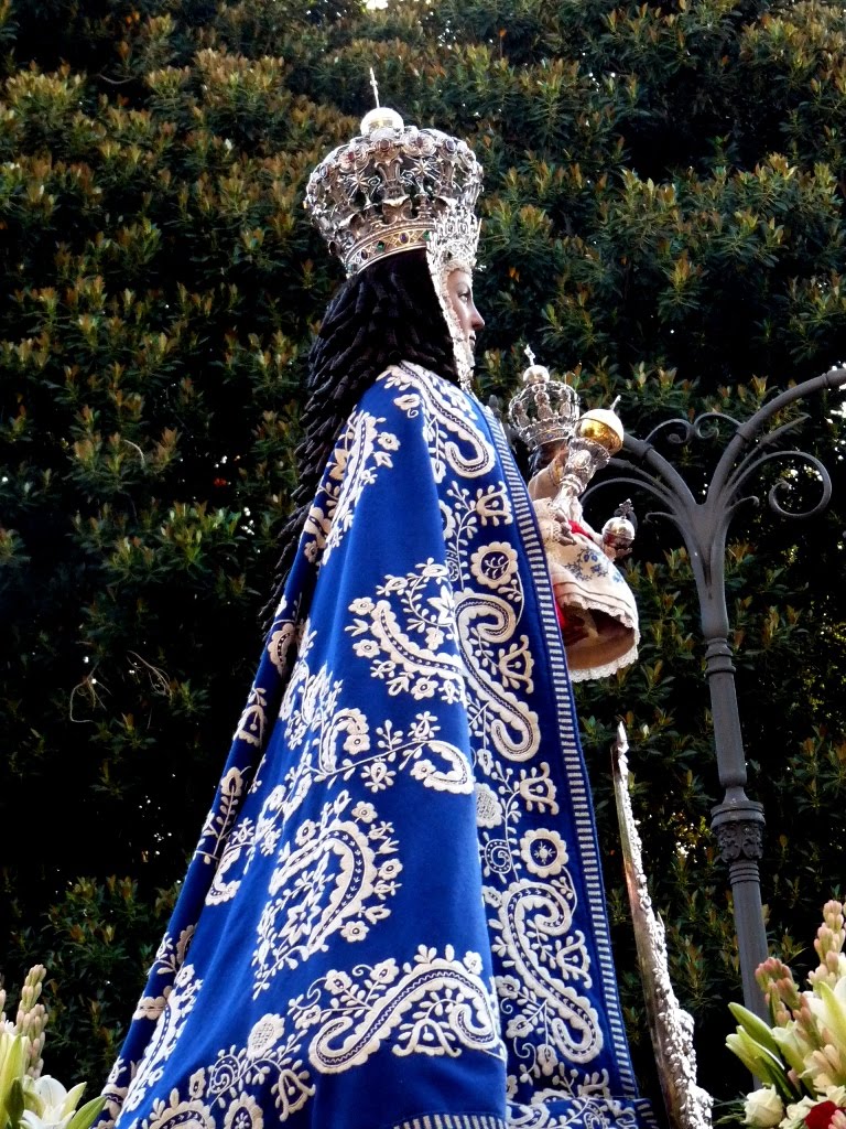 Flamenco Fotos .ROMERÍA DE LA FUENSANTA DESDE LA CATEDRAL DE MURCIA AL