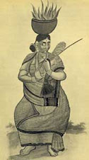 Smallpox goddess, India