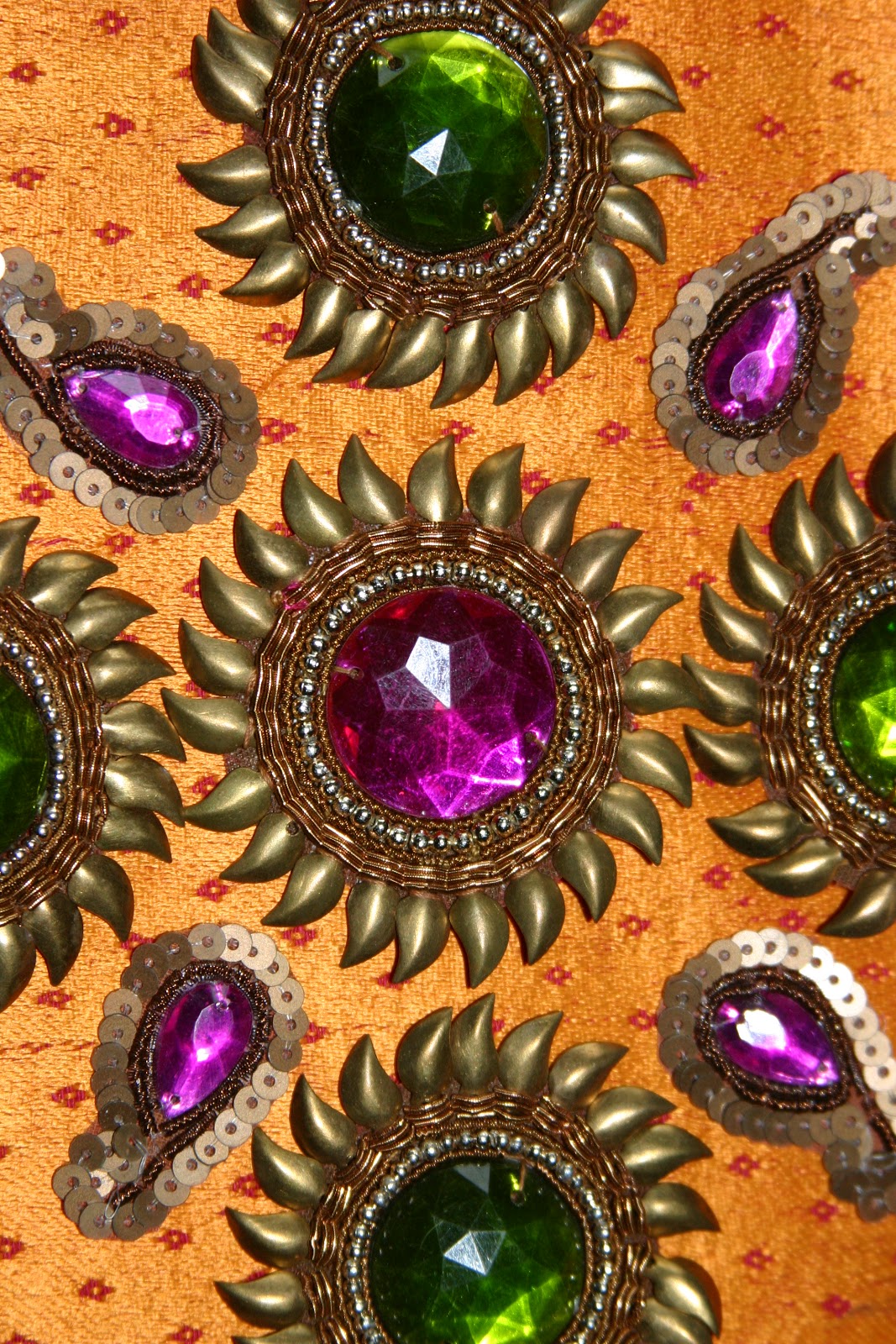 Parulsart: Zardozi Work.