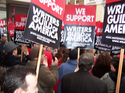 WGA Solidarity demonstration
