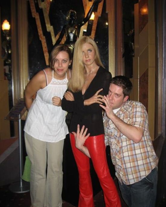 My Funny Take Picture With 'Famous Celebrity' At Wax Museum Pictures