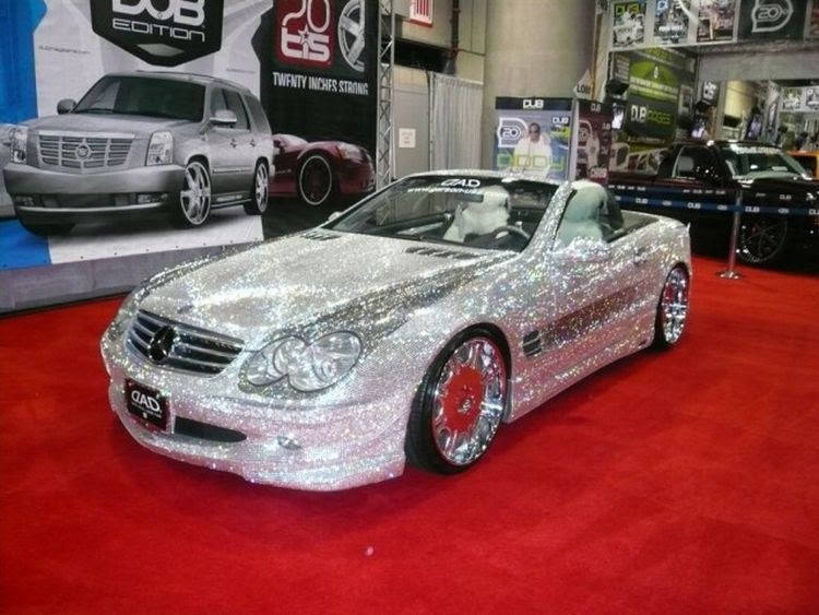 Сваровски Мерседес Бенц sl600