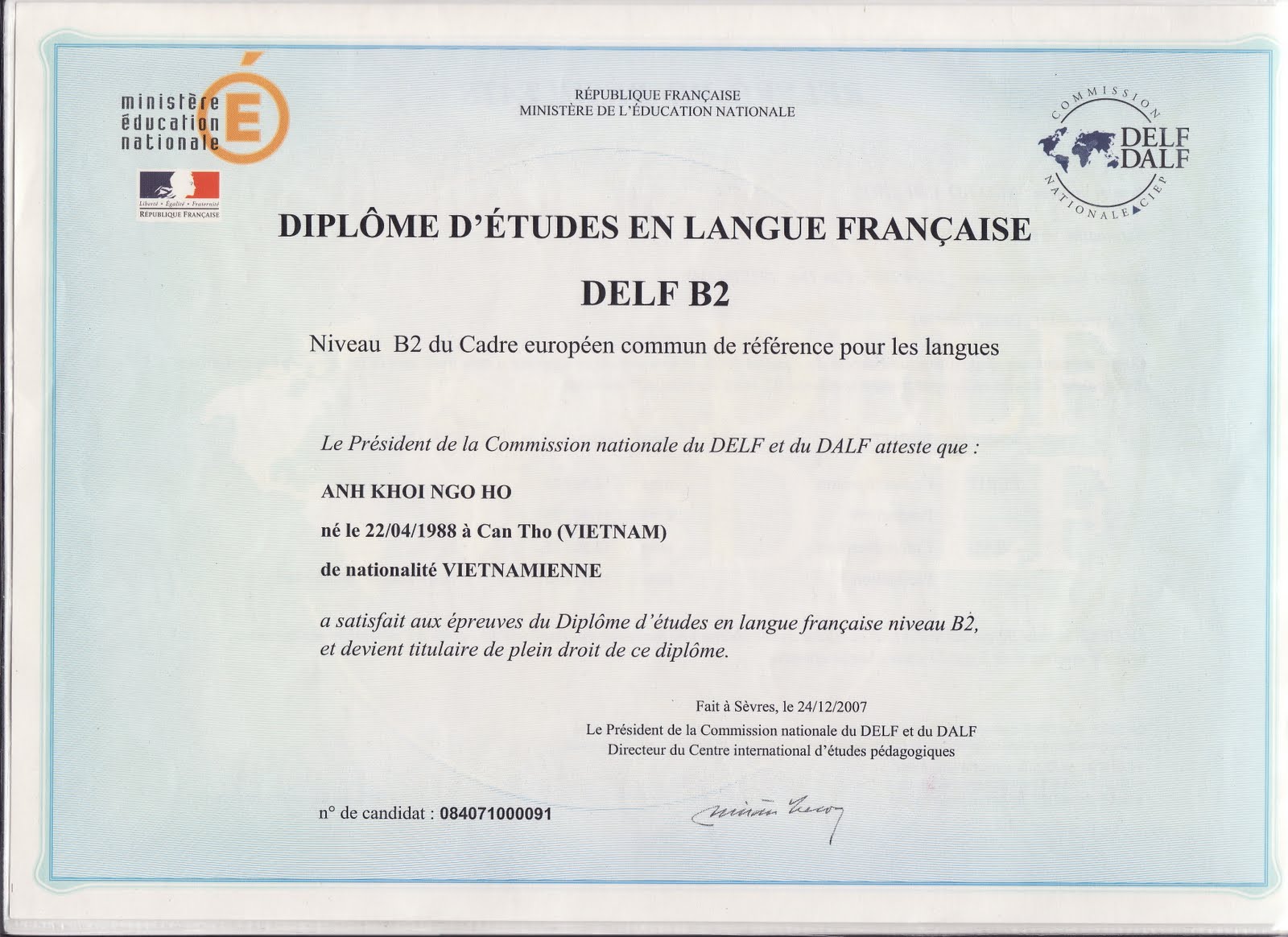 My Paper Store Diplome D Etudes En Langue Francaise DELF B2 my-paper-store-diplome-d-etudes-en-langue-francaise-delf-b2