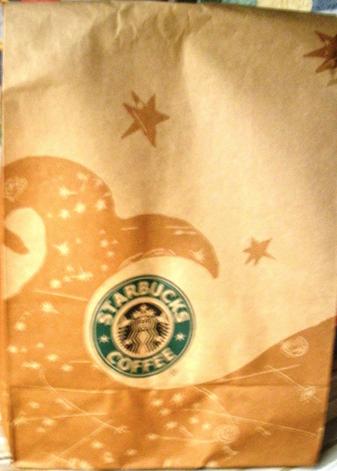 Miss Table Napkin Starbucks Apple Fritter & Espresso Java Chip Frappe