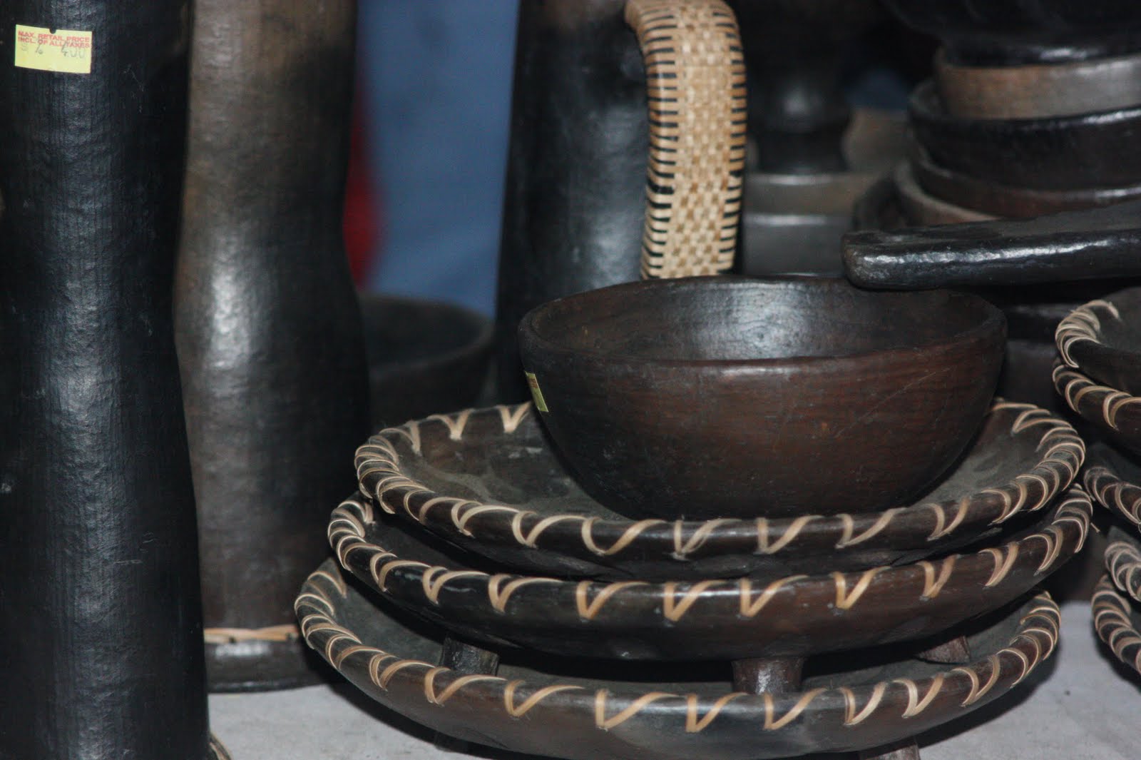 A fusion of diverse culture and diverse colour here in Korea Similarity on Black Pottery of