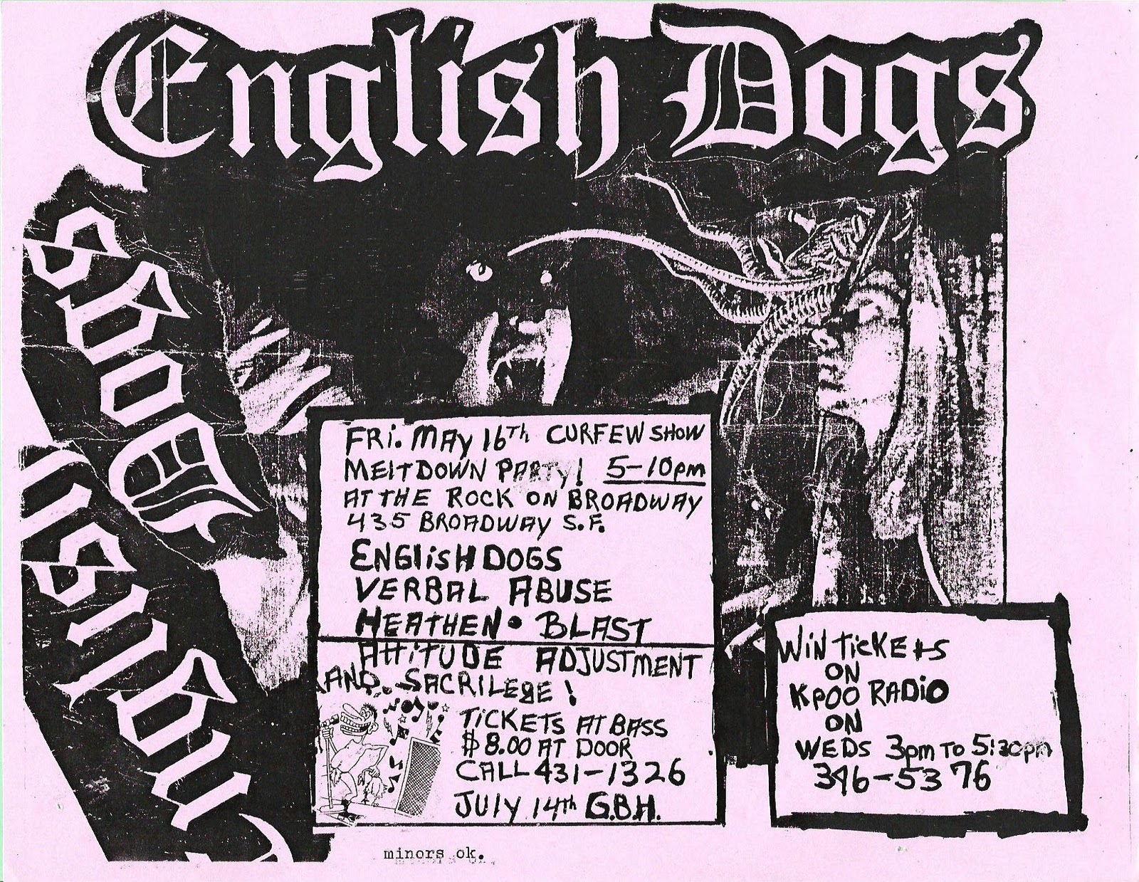 we cause havoc wherever we go..!! verbal abuse just an american band