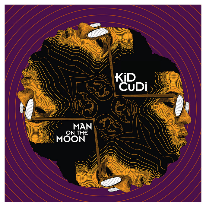 Kid Cudi - Man On The Moon (FanMade Album Cover) .