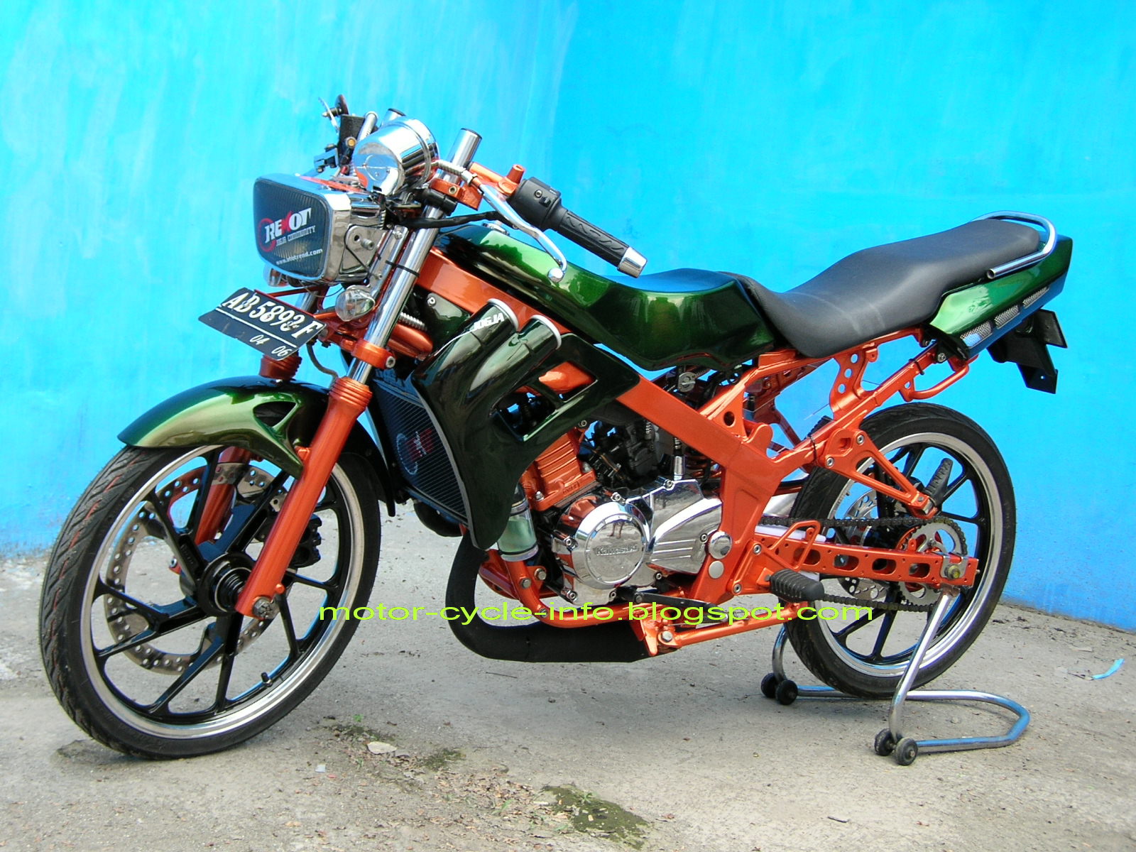 The Best Motor Modification Gambar Kawasaki Ninja Modif Extreme Jogja