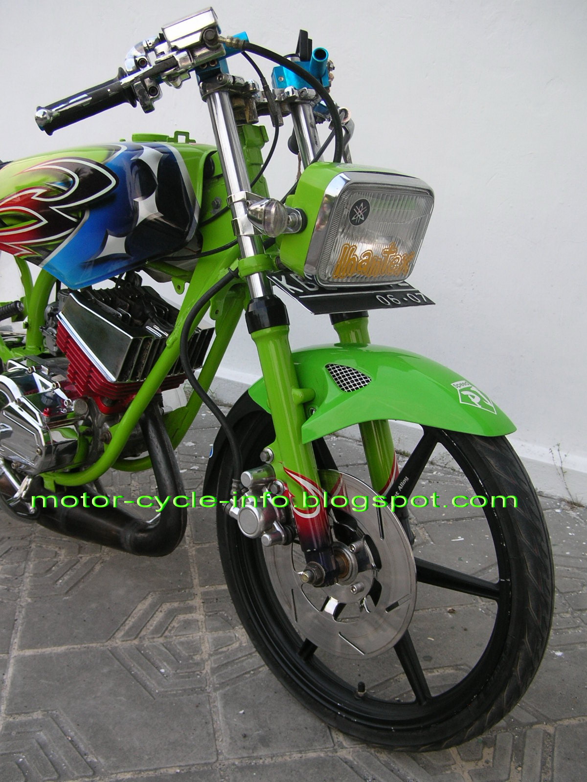 Modifikasi Motor Rx King Extreme Airbrush Motor Modif Contest