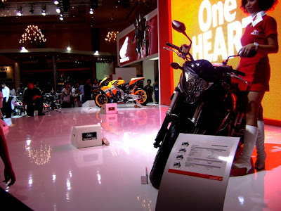 Honda CBR 1000RR in exhibition event