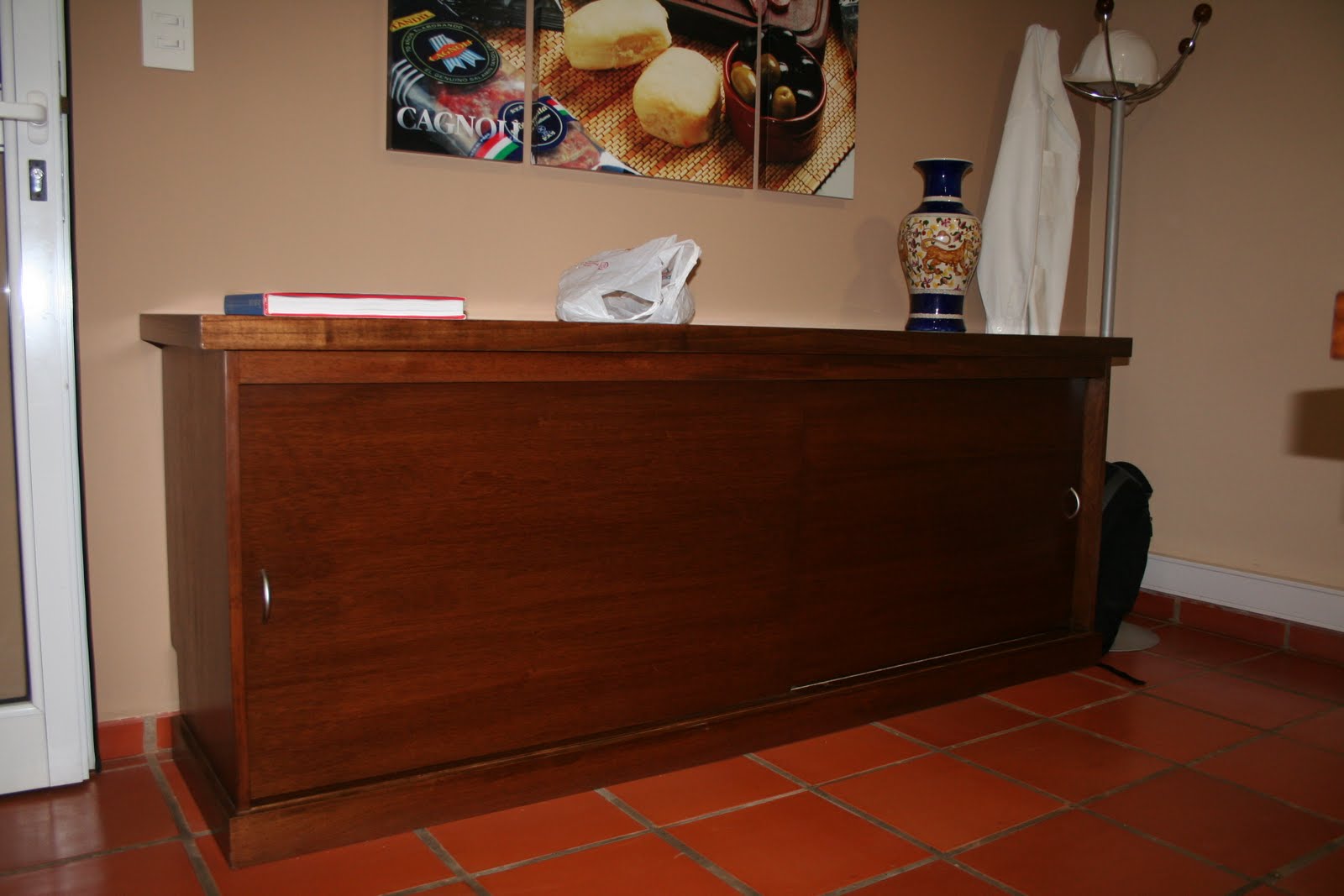 Muebles a Medida Tandil Mueble Oficina en Cedro lustrado