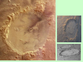 smiley face of mars smiley face of mars