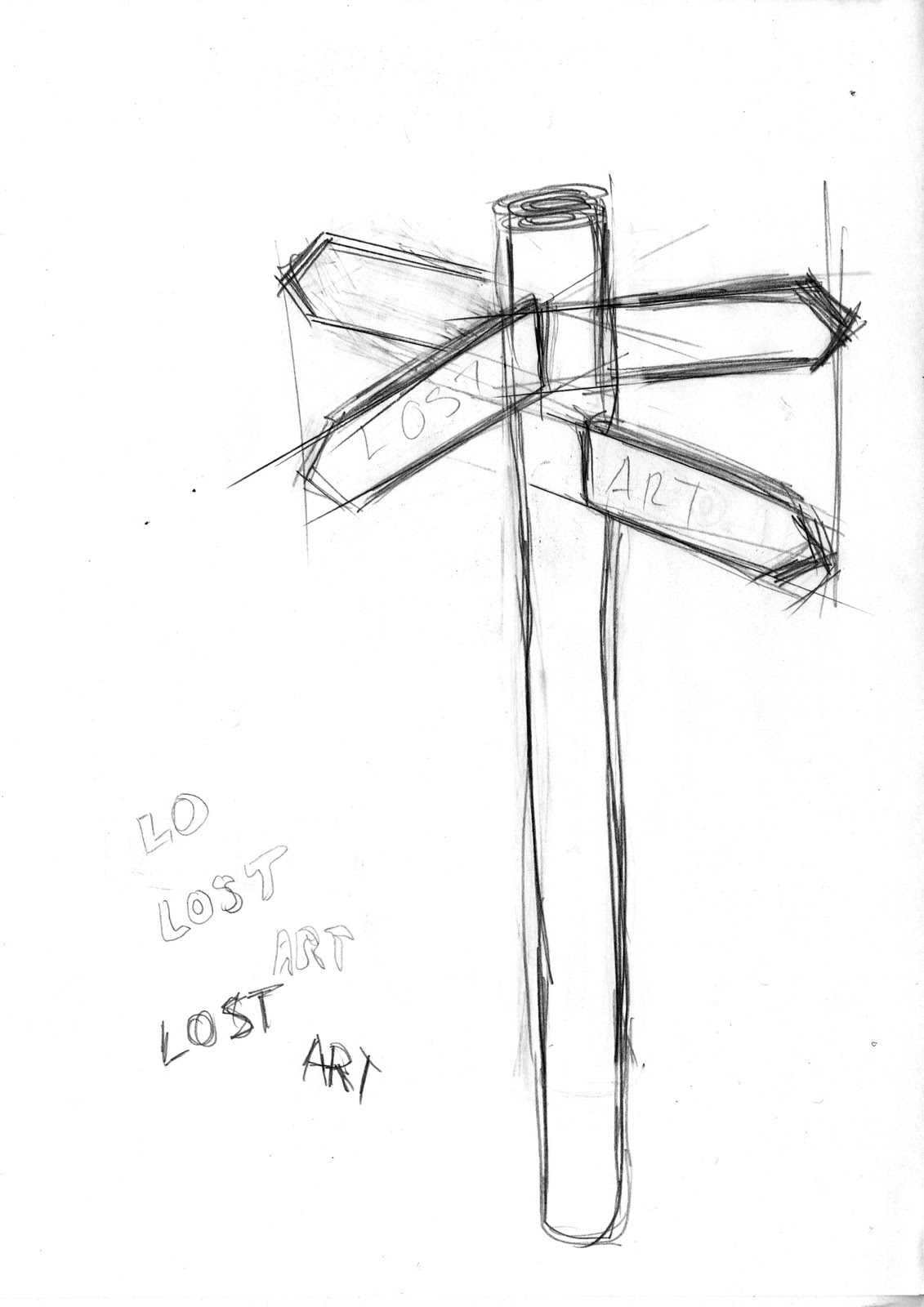 Lost Art: Sign Post Ideas