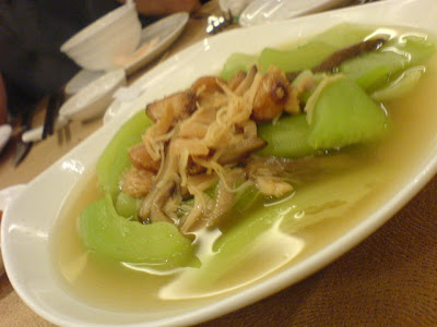 Asia Grand Restaurant, mustard greens scallops