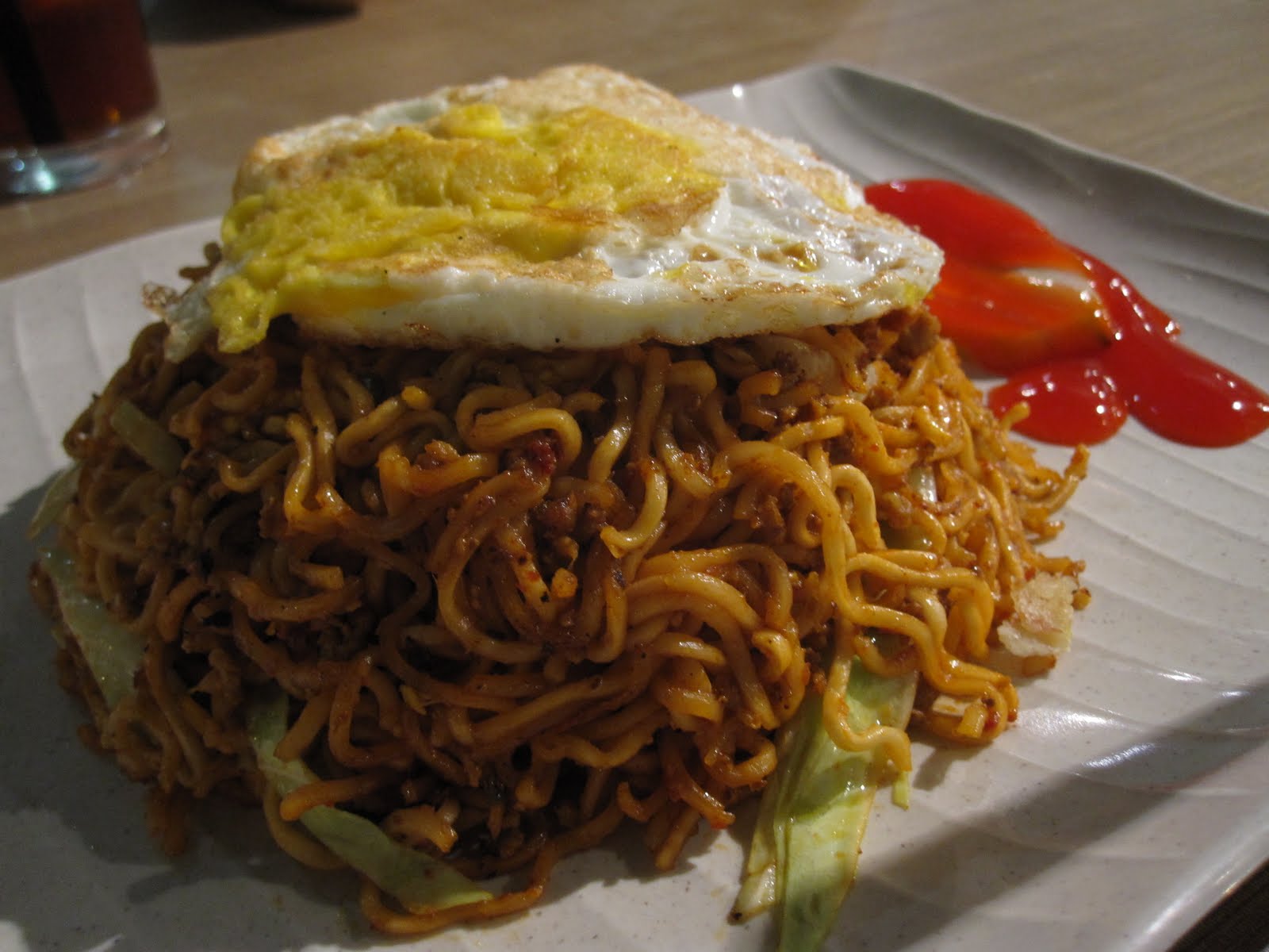 Small Potatoes Make The Steak Look Bigger Maggi goreng from Jalan Kayu