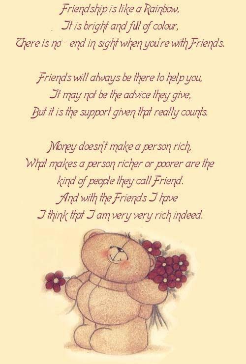 Cute Friendship Quotes, Inspiring Friends Poems, Motivational