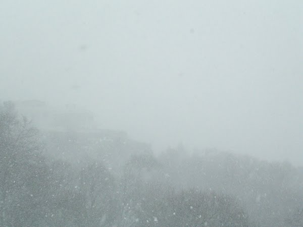 Snow storm in Istanbul.