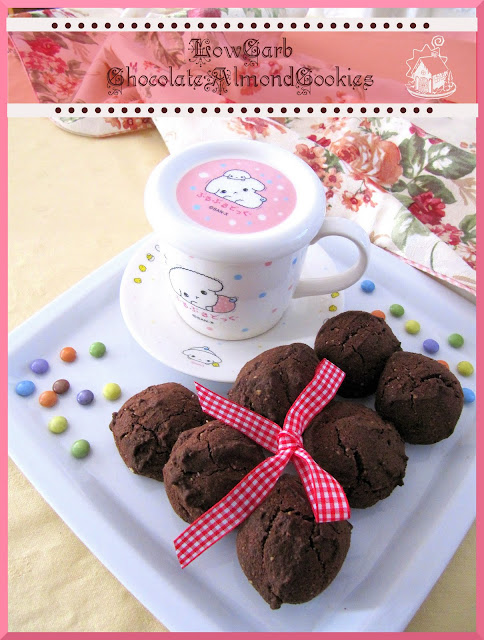 Low Carb Chocolate Almond Cookies | Cooking Gallery