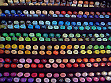 My love... my Copics....