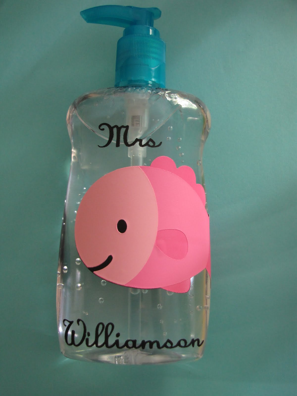 Savvy Scissors Hand Sanitizer bottles