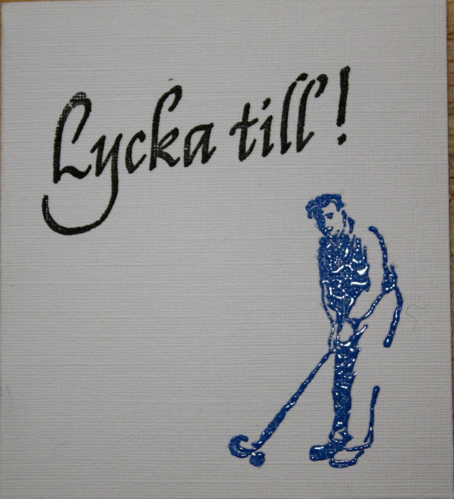 Kullander Art Design Lycka till kort!