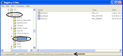 Microsoft-Office-Outlook-Preferences-Registry-key