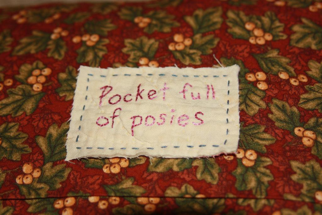 Libbie's Home Pocket full of posies tutorial