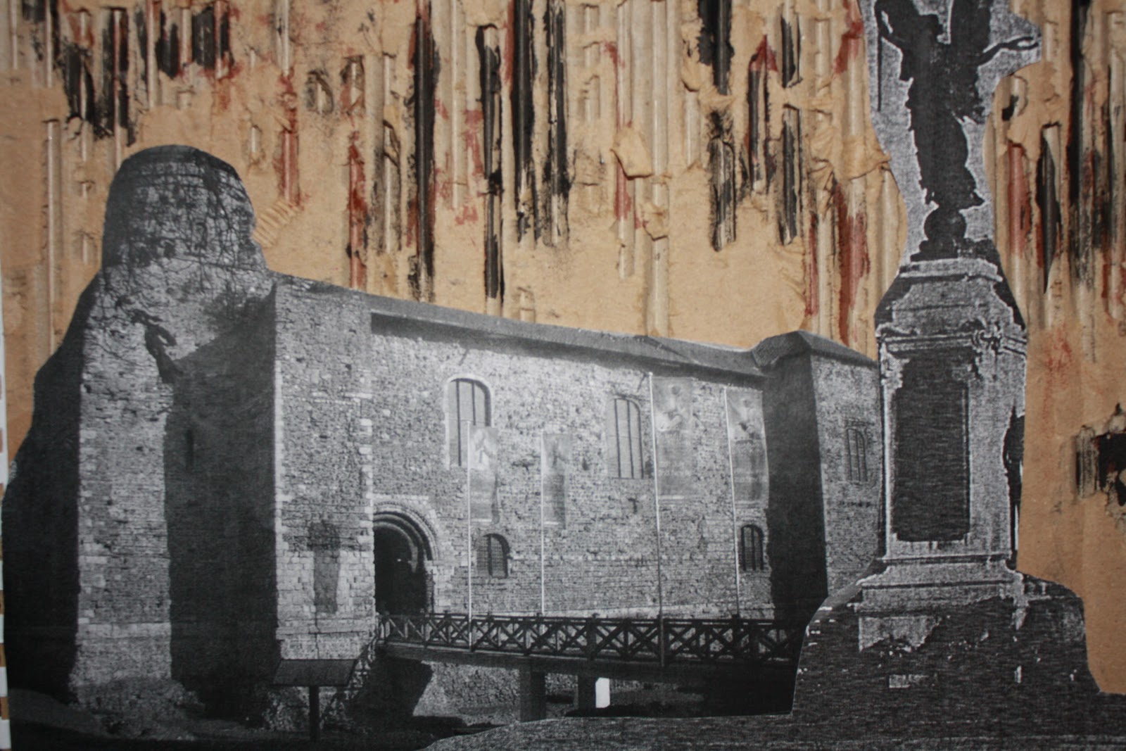 Ben Knights Art Cardboard Background