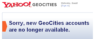 geocities closed