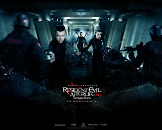 Resident Evil Afterlife 3D Movie Poster