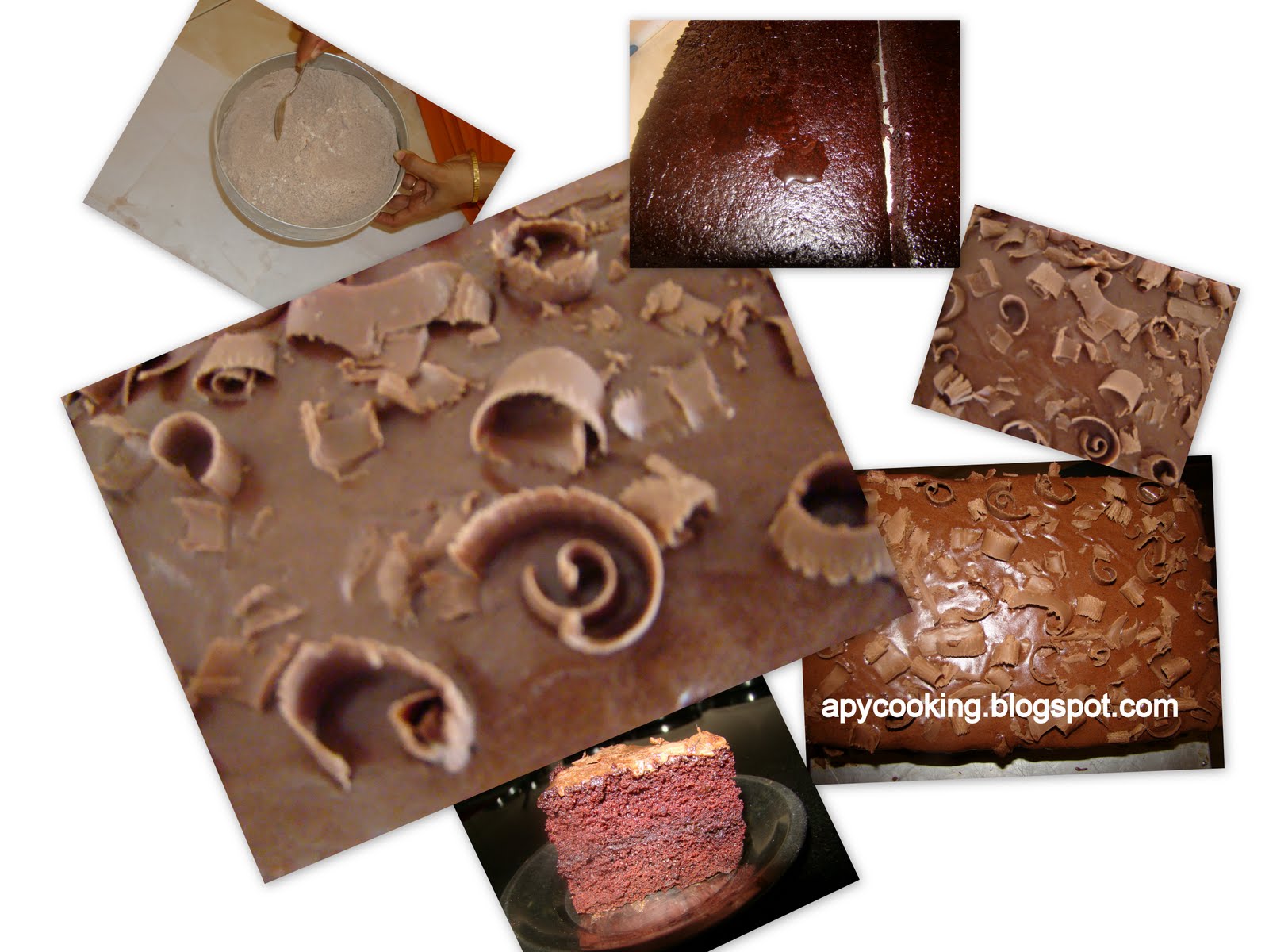 Apy Cooking Eggless Chocolate Cake