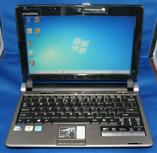 Drivers mini laptop emachines em250 Windows vista download