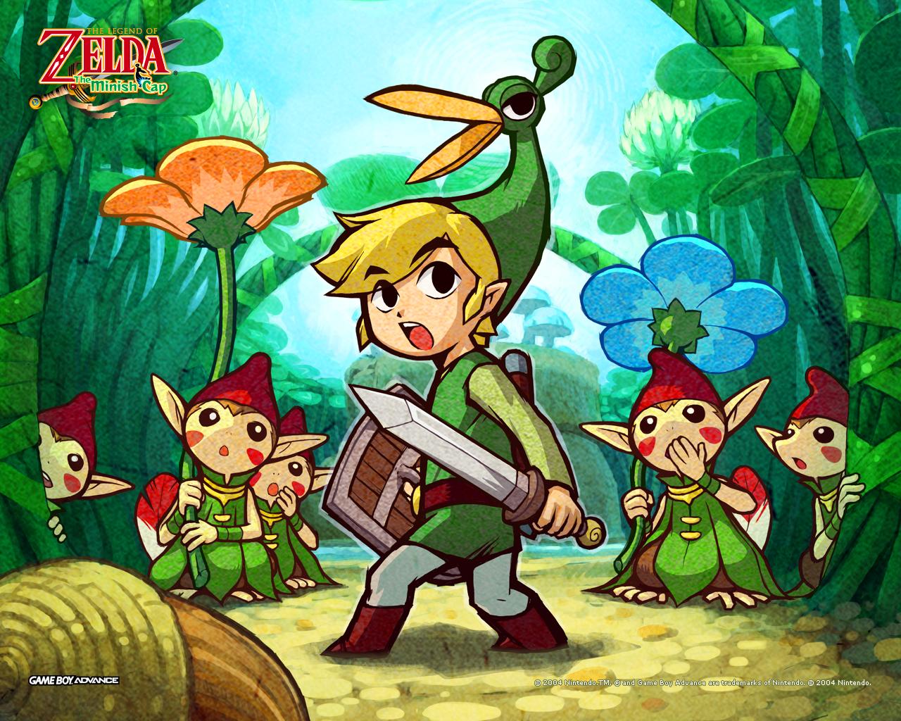 Link har en mössa som liknar en fågel i spelet Zelda