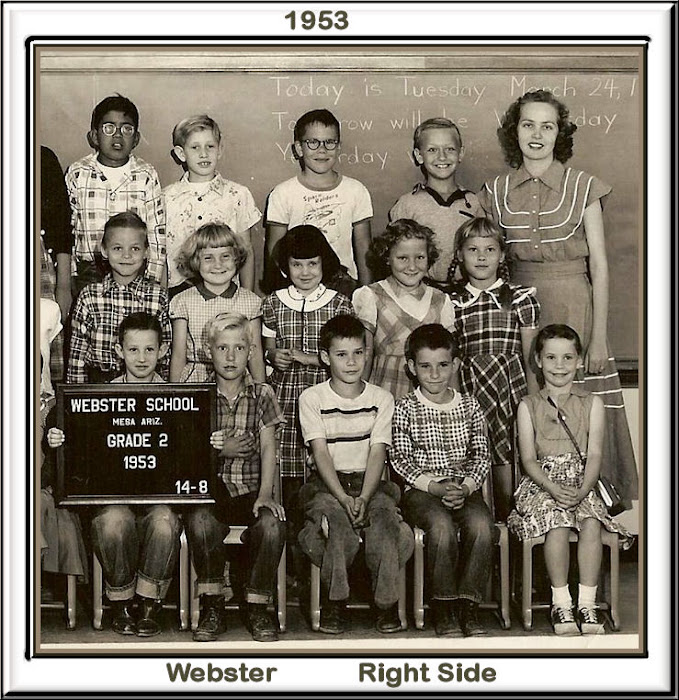 WEBSTER 2nd 1953 Right Side