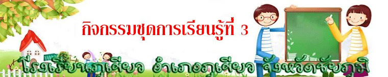 ชุดการเรียนที่  3