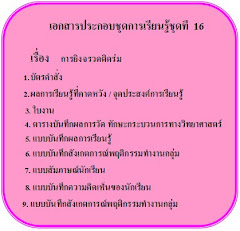 ชุดการเรียนรู้ที่ 16