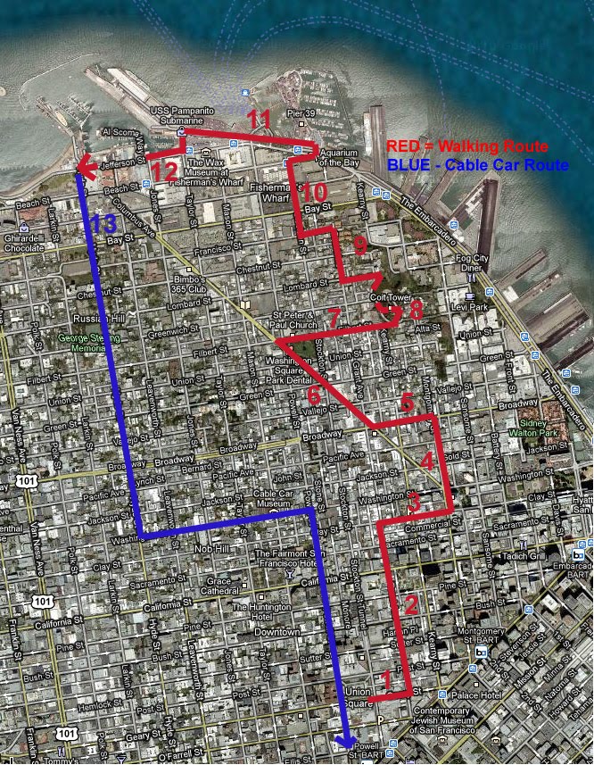 The Bell Curve of Life San Francisco's Best Walking Tour