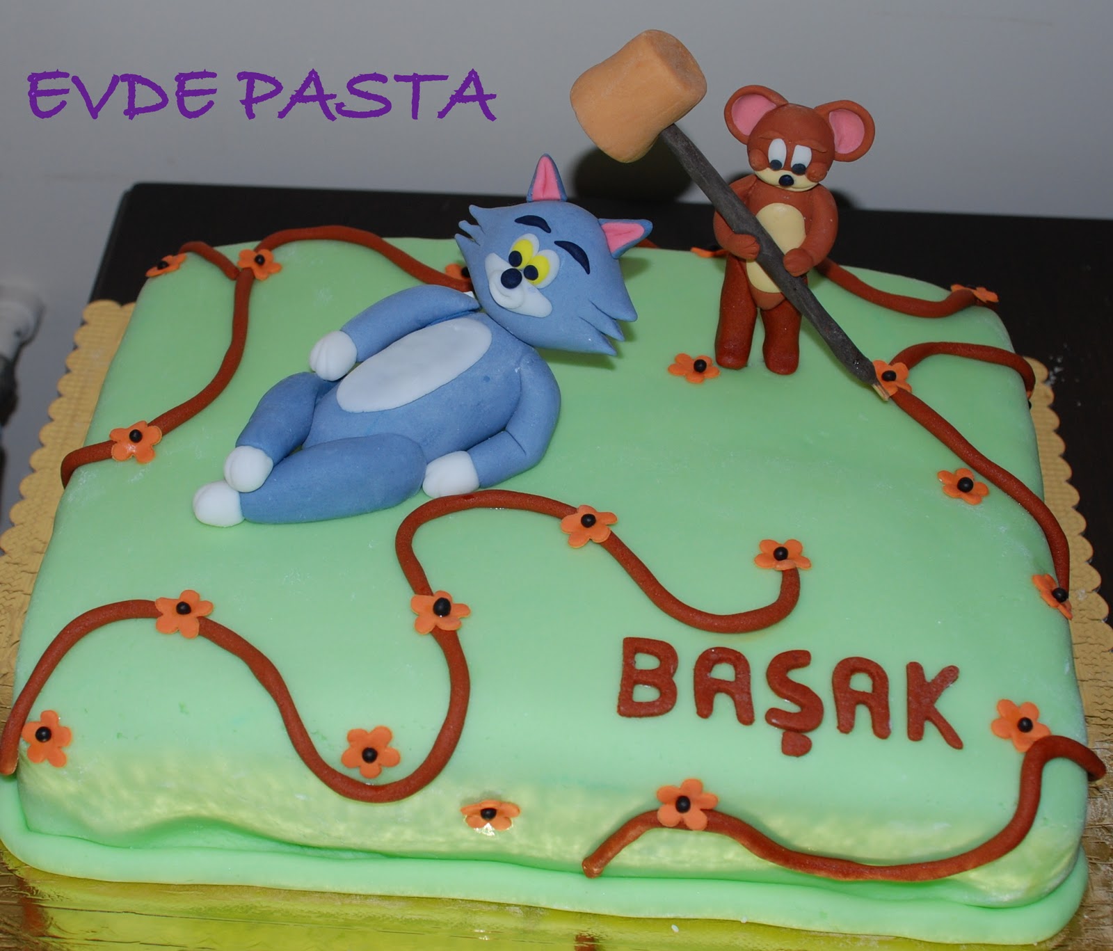 EVDE PASTA TOM VE JERRY PASTA